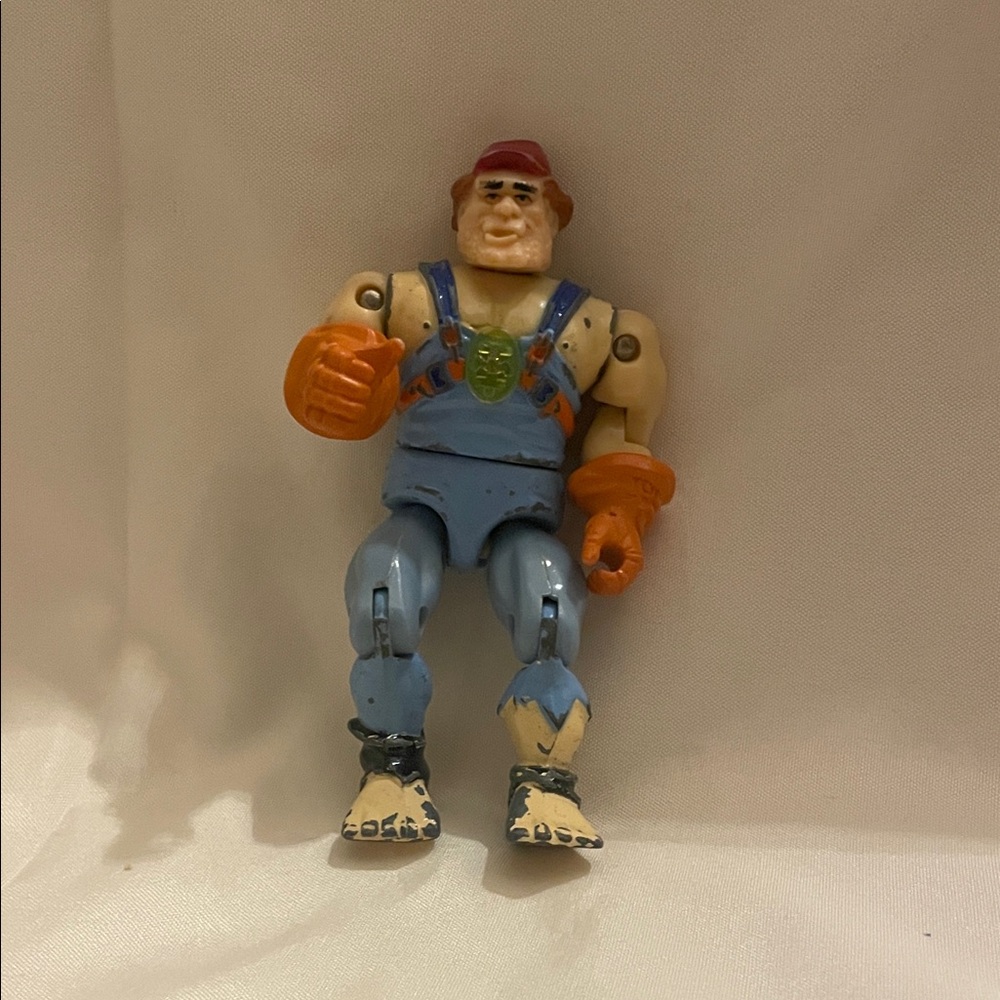 1986 LJN Toys Bionic Six Mechanic Die Cast Metal Action Figure